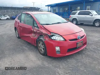 2011 Toyota Prius I with VIN JTDKN3DU0B1435476, listed as a IAAI auction lot 41723983 with 218,997 mi miles. Bid and sale history available at carsss.com. Image 6.