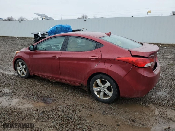 2011 Hyundai Elantra Ltd with VIN KMHDH4AE1BU146653, listed as a Copart auction lot 52102595 with 145,947 mi miles and Salvage Title. Bid and sale history available at carsss.com. Image 2.