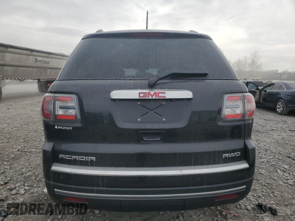 2014 GMC Acadia SLT with VIN 1GKKVRKD9EJ370173, listed as a Copart auction lot 50146945 with Not Provided miles and Salvage Title. Bid and sale history available at DreamBid. Image 6.