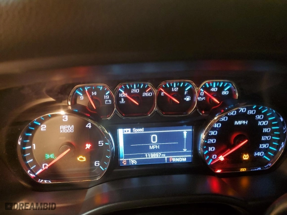 2014 Chevrolet Silverado 1500 LT with VIN 3GCPCREC7EG457940, listed as a Copart auction lot 49864435 with 119,897 mi miles and Salvage Title. Bid and sale history available at carsss.com. Image 9.