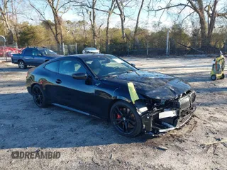 2023 BMW 4 Series 430i z VIN WBA53AP0XPCM95063, wystawiony jako IAAI lot #41590501 z przebiegiem 20 859 mil mil oraz . Historia ofert i sprzedaży dostępna na DreamBid. Obrazek 1.
