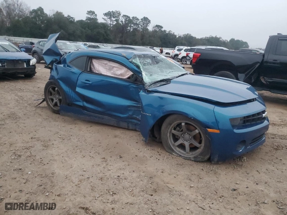 2010 Chevrolet Camaro LS with VIN 2G1FE1EV5A9116607, listed as a Copart auction lot 85658304 with 0 mi miles and Salvage Title. Bid and sale history available at carsss.com. Image 4.