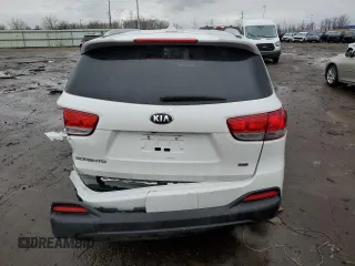 2018 Kia Sorento LX with VIN 5XYPG4A38JG348361, listed as a Copart auction lot 48124675 with 88,043 mi miles and Salvage Title. Bid and sale history available at carsss.com. Image 6.