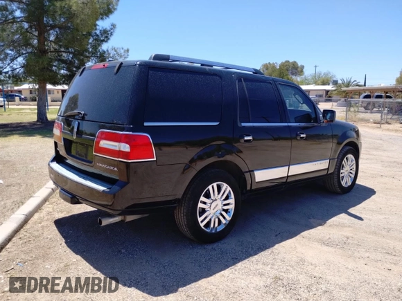 2009 Lincoln Navigator with VIN 5LMFU28589EJ01841, listed as a Copart auction lot 54576035 with 237,687 mi miles and Clean title. Bid and sale history available at DreamBid. Image 4.