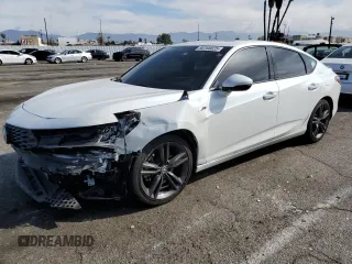 2024 Acura Integra Technology with VIN 19UDE4G76RA005175, listed as a Copart auction lot 50768825 with 14,976 mi miles and Salvage Title. Bid and sale history available at DreamBid. Image 1.