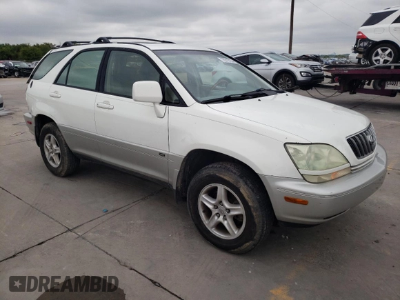 2002 Lexus RX 300 with VIN JTJHF10U720255271, listed as a Copart auction lot 70510154 with 249,063 mi miles and Salvage Title. Bid and sale history available at carsss.com. Image 4.