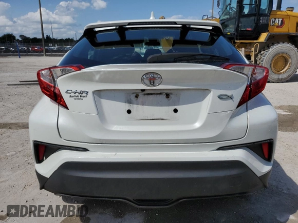 2020 Toyota C-HR LE with VIN NMTKHMBXXLR111125, listed as a Copart auction lot 52434045 with 82,205 mi miles and Non Repairable. Bid and sale history available at carsss.com. Image 6.