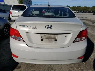 2016 Hyundai Accent SE with VIN KMHCT4AE3GU137051, listed as a Copart auction lot 87105534 with 145,941 mi miles and Salvage Title. Bid and sale history available at carsss.com. Image 6.