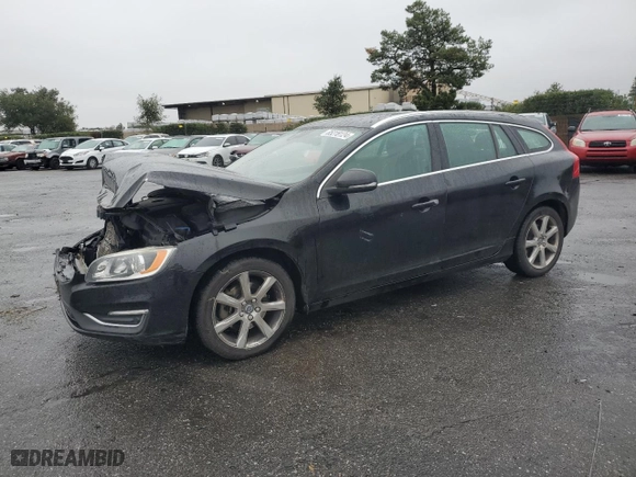 2016 Volvo V60 T5 Drive-E Premier with VIN YV140MEK5G1296344, listed as a Copart auction lot 85318124 with 164,521 mi miles and Salvage Title. Bid and sale history available at carsss.com. Image 1.