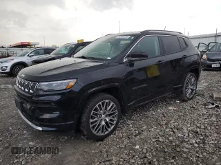 2022 Jeep Compass Limited z VIN 3C4NJDCB1NT144903, wystawiony jako Copart lot #54346455 z przebiegiem 111 261 mil mil oraz Szkoda całkowita • Salvage title. Historia ofert i sprzedaży dostępna na DreamBid. Obrazek 1.