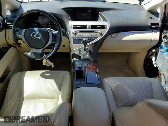 2014 Lexus RX 350 with VIN 2T2BK1BA5EC247604, listed as a Copart auction lot 55172555 with 130,713 mi miles and Salvage title. Bid and sale history available at DreamBid. Image 8.