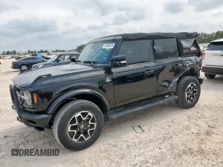 2022 Ford Bronco z VIN 1FMDE5DH1NLB77321, wystawiony jako Copart lot #57834615 z przebiegiem 27 016 mil mil oraz Szkoda całkowita • Salvage title. Historia ofert i sprzedaży dostępna na DreamBid. Obrazek 1.