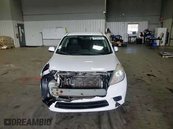 2012 Nissan Versa S with VIN 3N1CN7AP3CL800787, listed as a Copart auction lot 47553145 with 253,628 mi miles and Salvage Title. Bid and sale history available at carsss.com. Image 11.