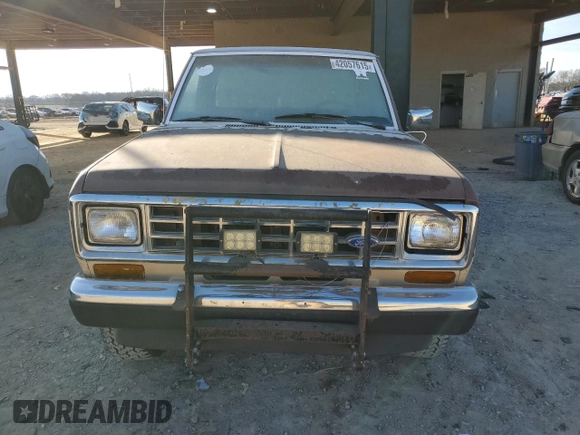 1986 Ford Ranger with VIN 1FTCR11T3GUA76445, listed as a Copart auction lot 42057615 with 25,238 mi miles and Clean Title. Bid and sale history available at DreamBid. Image 5.