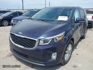 2018 Kia Sedona EX with VIN KNDMC5C15J6352046, listed as a IAAI auction lot 39396363 with 69,171 mi miles. Bid and sale history available at carsss.com. Image 2.