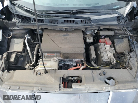 2022 Nissan LEAF S with VIN 1N4AZ1BV2NC556279, listed as a Copart auction lot 58526895 with 41,621 mi miles and Salvage title. Bid and sale history available at DreamBid. Image 12.
