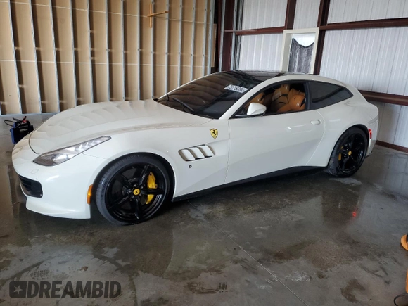 2018 Ferrari GTC4Lusso с VIN ZFF82WNA0J0237317, выставлен на аукционе Copart как лот 75118364 с пробегом Не указан миль и Списание • Salvage title. История ставок и продаж доступна на DreamBid. Изображение 1.
