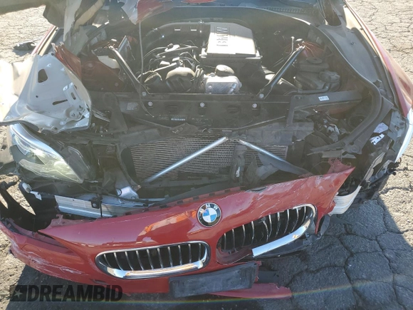 2014 BMW 5 Series 535i xDrive with VIN WBA5B3C5XED535908, listed as a Copart auction lot 47053305 with 78,205 mi miles and Salvage Title. Bid and sale history available at carsss.com. Image 12.