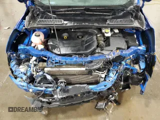 2018 Ford Escape Titanium with VIN 1FMCU9J98JUD07828, listed as a Copart auction lot 59053375 with 101,218 mi miles and Salvage title. Bid and sale history available at DreamBid. Image 12.