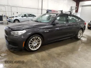 2015 BMW 5 Series GT 535i xDrive with VIN WBA5M4C53FD186480, listed as a Copart auction lot 48475863 with 95,295 mi miles. Bid and sale history available at carsss.com. Image 1.