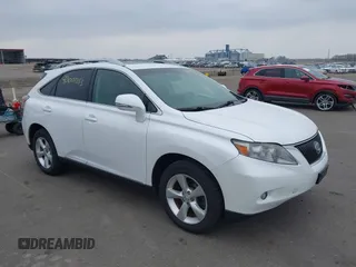 2010 Lexus RX 350 with VIN 2T2BK1BA3AC031003, listed as a IAAI auction lot 42007763 with 252,595 mi miles. Bid and sale history available at carsss.com. Image 1.