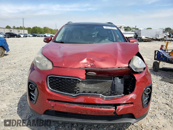 2018 Kia Sportage EX with VIN KNDPN3AC2J7397679, listed as a Copart auction lot 50773295 with 52,375 mi miles and Salvage Title. Bid and sale history available at DreamBid. Image 5.