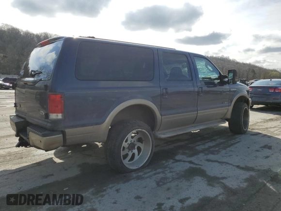 2004 Ford Excursion Eddie Bauer with VIN 1FMSU45P74ED41183, listed as a Copart auction lot 51973575 with 175,632 mi miles and Salvage Title. Bid and sale history available at DreamBid. Image 3.