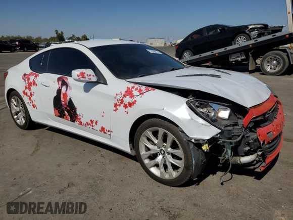 2014 Hyundai Genesis Coupe 2.0T with VIN KMHHT6KD2EU118818, listed as a Copart auction lot 73798724 with 160,059 mi miles and Salvage title. Bid and sale history available at DreamBid. Image 4.