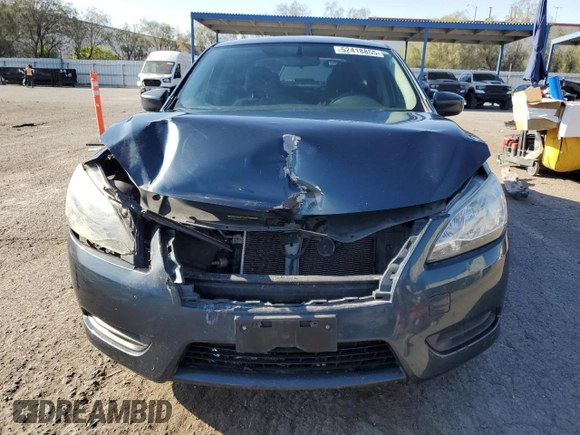 2013 Nissan Sentra S with VIN 3N1AB7AP5DL659304, listed as a Copart auction lot 52418855 with 117,475 mi miles and Salvage Title. Bid and sale history available at DreamBid. Image 5.