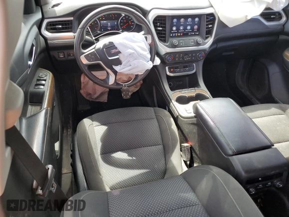 2021 GMC Acadia SLE with VIN 1GKKNKLA2MZ139157, listed as a Copart auction lot 77815924 with 73,008 mi miles and Salvage Title. Bid and sale history available at DreamBid. Image 8.