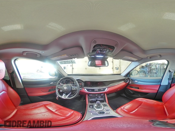 2020 Alfa Romeo Stelvio Ti z VIN ZASPAKBN1L7C88968, wystawiony jako Copart lot #51223235 z przebiegiem 79 530 mil mil oraz Szkoda całkowita • Salvage title. Historia ofert i sprzedaży dostępna na DreamBid. Obrazek 15.