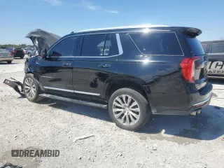 2023 GMC Yukon Denali with VIN 1GKS1DKL8PR303378, listed as a Copart auction lot 49857475 with 42,572 mi miles and Clean Title. Bid and sale history available at carsss.com. Image 2.