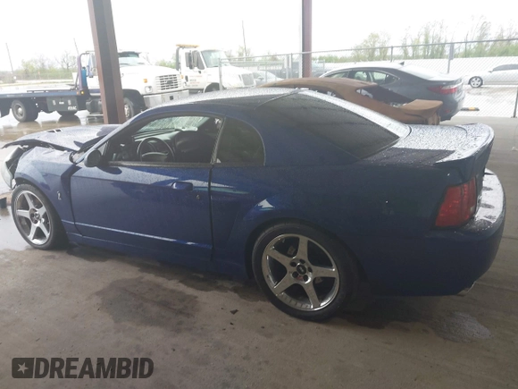 2003 Ford Mustang SVT Cobra with VIN 1FAFP48Y53F346673, listed as a IAAI auction lot 41894679 with 1 mi miles. Bid and sale history available at carsss.com. Image 15.