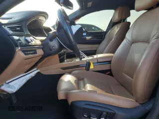 2015 BMW 7 Series 750i xDrive with VIN WBAYB6C55FD966172, listed as a Copart auction lot 68446414 with 57,441 mi miles and Salvage Title. Bid and sale history available at carsss.com. Image 7.