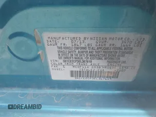 2014 Nissan Note S Plus with VIN 3N1CE2CP3EL367619, listed as a IAAI auction lot 42476703 with 148,576 mi miles and . Bid and sale history available at DreamBid. Image 9.