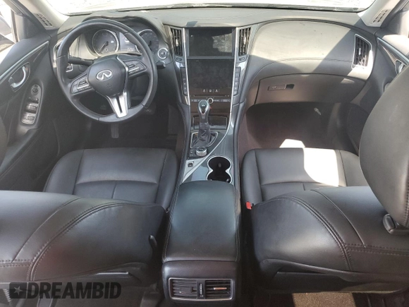 2020 Infiniti Q50 Pure z VIN JN1EV7APXLM204932, wystawiony jako Copart lot #52923515 z przebiegiem 45 194 mil mil oraz Nie do naprawy • Non repairable. Historia ofert i sprzedaży dostępna na DreamBid. Obrazek 8.