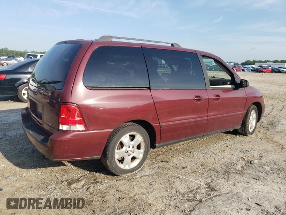 2006 Ford Freestar SE z VIN 2FMZA51616BA15596, wystawiony jako Copart lot #62017264 z przebiegiem 150 636 mil mil oraz Szkody całkowita. Historia ofert i sprzedaży dostępna na DreamBid. Obrazek 3.