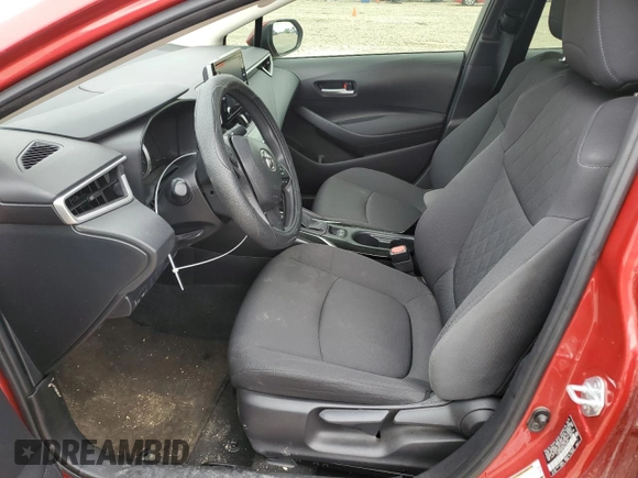 2021 Toyota Corolla LE with VIN JTDEPMAE8MJ124374, listed as a Copart auction lot 85019474 with 49,238 mi miles and Salvage Title. Bid and sale history available at DreamBid. Image 7.