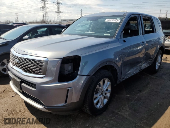 2020 Kia Telluride LX z VIN 5XYP24HC1LG015751, wystawiony jako Copart lot #50350765 z przebiegiem 108 842 mil mil oraz Szkoda całkowita • Salvage title. Historia ofert i sprzedaży dostępna na DreamBid. Obrazek 1.