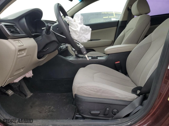2018 Kia Optima LX with VIN 5XXGT4L38JG237547, listed as a Copart auction lot 46471335 with 133,051 mi miles and Salvage Title. Bid and sale history available at carsss.com. Image 7.