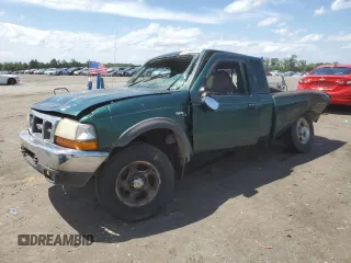 1999 Ford Ranger XLT with VIN 1FTZR15X9XTA58657, listed as a Copart auction lot 61394015 with 175,571 mi miles and Salvage title. Bid and sale history available at DreamBid. Image 1.