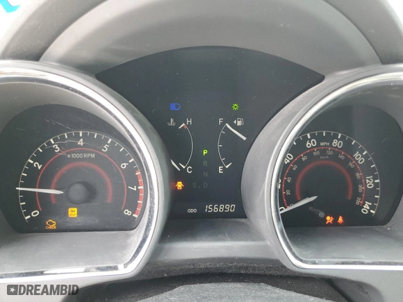 2011 Toyota Highlander with VIN 5TDZK3EH8BS045656, listed as a Copart auction lot 53379955 with 156,890 mi miles and Salvage Title. Bid and sale history available at carsss.com. Image 9.