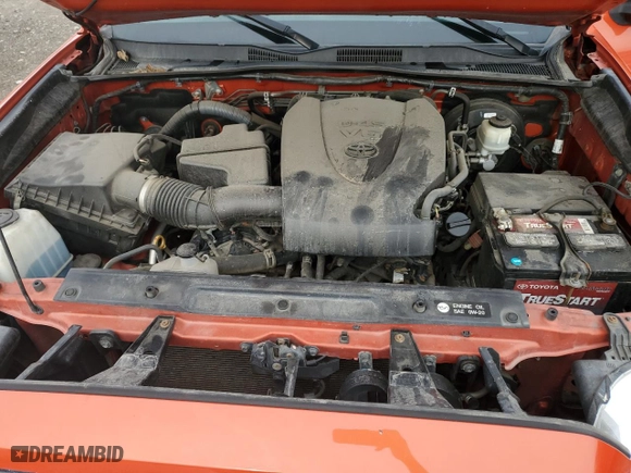 2016 Toyota Tacoma SR5 with VIN 5TFDZ5BN7GX012807, listed as a Copart auction lot 46903575 with 0 mi miles and Salvage Title. Bid and sale history available at carsss.com. Image 11.