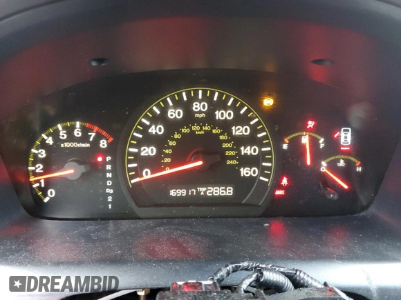 2005 Honda Accord EX with VIN 1HGCM56785A126032, listed as a Copart auction lot 49288605 with 169,917 mi miles and Salvage Title. Bid and sale history available at DreamBid. Image 9.