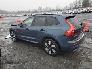 2024 Volvo XC60 Recharge Plug-In Hybrid Plus Dark Theme with VIN YV4H60DL4R1730276, listed as a Copart auction lot 82150614 with 17,300 mi miles and Salvage Title. Bid and sale history available at carsss.com. Image 2.