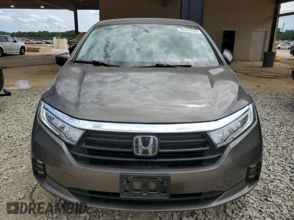 2022 Honda Odyssey EX-L с VIN 5FNRL6H77NB052222, выставлен на аукционе Copart как лот 55303045 с пробегом 84 666 миль миль и Списание • Salvage title. История ставок и продаж доступна на DreamBid. Изображение 5.
