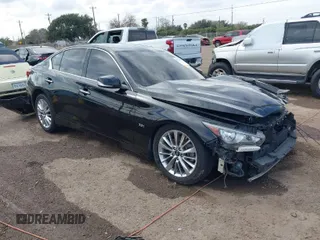 2020 Infiniti Q50 EDITION 30 with VIN JN1EV7AP7LM207383, listed as a IAAI auction lot 41534648 with 109,030 mi miles and . Bid and sale history available at carsss.com. Image 1.