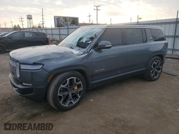 2023 Rivian R1S Launch Edition with VIN 7PDSGABL9PN006743, listed as a Copart auction lot 87275114 with Not Provided miles and Salvage Title. Bid and sale history available at DreamBid. Image 1.