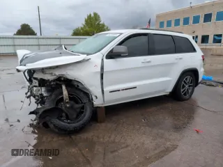 2017 Jeep Grand Cherokee Trailhawk with VIN 1C4RJFLG6HC667651, listed as a Copart auction lot 56223055 with Not provided miles and Salvage title. Bid and sale history available at DreamBid. Image 1.