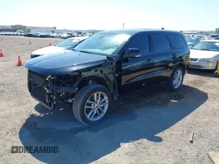 2022 Dodge Durango GT Plus with VIN 1C4RDHDG5NC198260, listed as a IAAI auction lot 41960322 with 31,696 mi miles and . Bid and sale history available at DreamBid. Image 18.